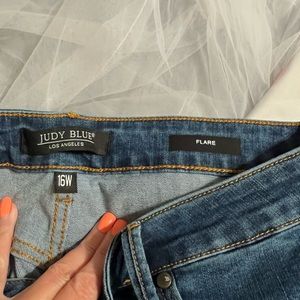 Never worn Judy Blue flare jeans